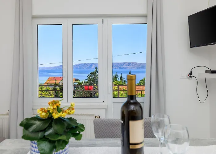 Apartment Renoviertes Nur 300 Meter Zum Mit Meerblick Novi Vinodolski